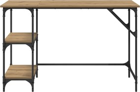 vidaXL Γραφείο Artisan Oak 120 x 50 x 75 cm Επεξεργασμένο ξύλο