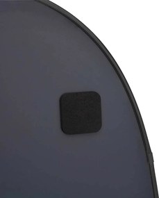 vidaXL Καθρέφτης Τοίχου Μαύρος 80x50 εκ.