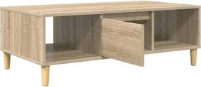 vidaXL Τραπεζάκι σαλονιού Δρύς Sonoma 102 x 55 x 35 εκ