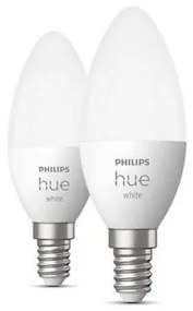 Έξυπνη Λάμπα Led 2xE14 5,5W Κερί Hue W Σετ 929003021102 Philips Hue 929003021102