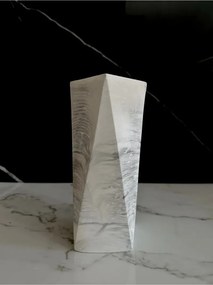 Stewehome χειροποίητο διακοσμητικό γεωμετρικό βάζο από μπετόν