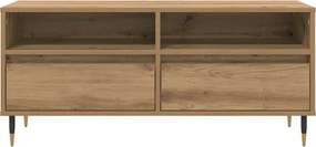 vidaXL Ντουλάπι TV 100 x 34,5 x 44,5 εκ. Artisan Oak