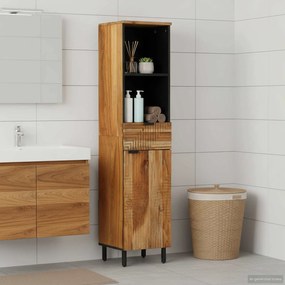 vidaXL Ντουλάπι Μπάνιου Solid Acacia Wood 38 x 33 x 160 εκ.