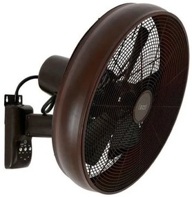 Ανεμιστήρας Τοίχου Breeze 50W χρώμιο μαύρο ή μπρονζέ Lucci Air-80213125-Μπρονζέ 80213125