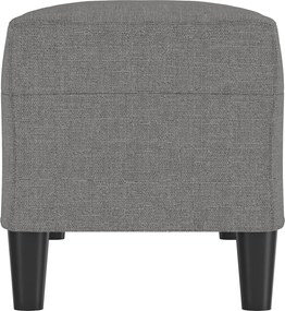 vidaXL Πάγκος Σκούρο Γκρι 100x35x41 εκ. Υφασμάτινος