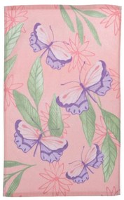 Ποτηρόπανο Βελουτέ Be You Tiful Peach Nef-Nef Homeware 40x60cm 100% Βαμβάκι