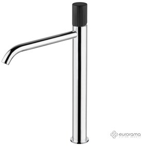 Μπαταρία Νιπτήρα Υψηλή με Βαλβίδα Clic-Clac oso Eurorama Chrome 178309P-100