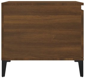 vidaXL Τραπεζάκι Σαλονιού Καφέ Δρυς 100x50x45 εκ. Επεξεργασμ. Ξύλο