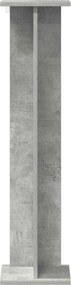 vidaXL Βάση φυτών Γκρι Σκυροδέματος 25 x 25,5 x 100,5 εκ.