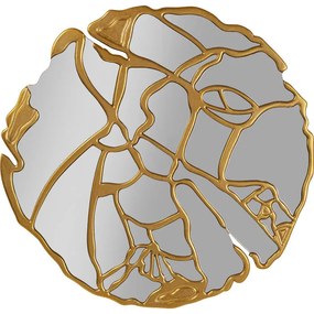 Καθρέφτης Τοίχου Κομμάτια Χρυσά 100 εκ. 100x44683x100εκ - Χρυσό