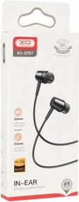 XO EP57 wired earphones jack 3,5mm black