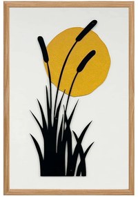 Κάδρο Embrace Of The Sun 923EGN1198 50x35cm Multi Wallity Vertical Ξύλο,Μέταλλο