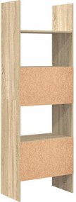 vidaXL Βιβλιοθήκη Χρώμα Sonoma Δρυς 60 x 35 x 180 εκ. από Επεξ. Ξύλο