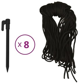 vidaXL Χιονάνθρωπος Φουσκωτός με LED 300 εκ.