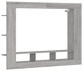 vidaXL Έπιπλο Τηλεόρασης Γκρι Sonoma 152 x 22 x 113 εκ. Επεξεργ. Ξύλο