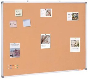 VEVOR 48&quot;x36&quot; Large Cork Board – Wall-Mounted Bulletin Board with Pin Board