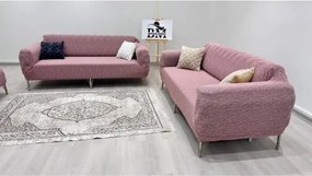 Stewehome σετ καλύμματα καναπέ με σχέδιο φύλλου 180x230 cm