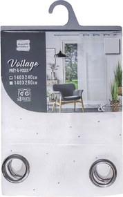 Κουρτίνα Goutteline Douceur d'intérieur - 140x240cm - Λευκό
