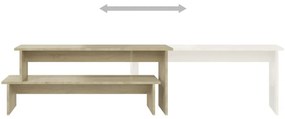vidaXL Έπιπλο Τηλεόρασης Sonoma Δρυς 180 x 30 x 43 εκ. από Επεξ. Ξύλο