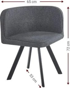 Σετ καρέκλες Adeline (4) τεμάχια