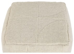 Υποπόδια Home ESPRIT Μπεζ Boho 45 x 45 x 45 cm