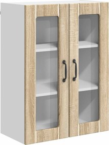 vidaXL Ραφιέρα τοίχου LUCCA Sonoma Δρυς 60 x 31 x 80 εκ.