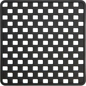 Doby 50x50 black αντιολισθητικό ταπέτο ντουζιέρας Sealskin