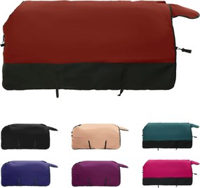 vidaXL Σαμάρι Ίππου Σκούρο πράσινο και μαύρο 145 cm Πολυεστέρας