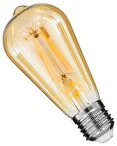 Λαμπτήρας Led Long Filament 99046 ST64 E27 8W 840lm Dimmable Honey GloboStar 8W