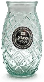 Ποτήρι Glass Drops Coctail Time (2360) Από ανακυκλωμένο γυαλί, Χωρητικότητας 700ml, Διαστάσεων Ø 11 x Υ 24 cm, Aνανάς