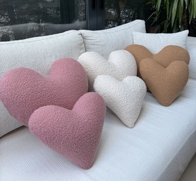 Διακοσμητικό Μαξιλάρι Ροζ TEDDY KALP SMALL 38x33x9