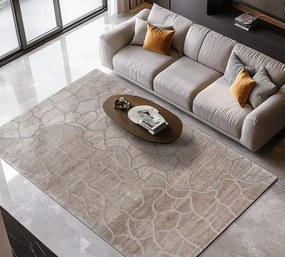 Beauty Home Χαλί Zenia Art 9442 Μπεζ,Γκρι 133x190