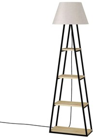 Φωτιστικό Δαπέδου Με Ραφάκια Pal 855DTE3419 50x22x165cm E27 100W Multi Hanah Home