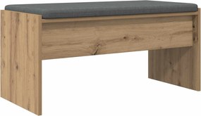 vidaXL Παγκάκι Χαλωρίου Artisan Oak 83 x 38 x 40 εκ