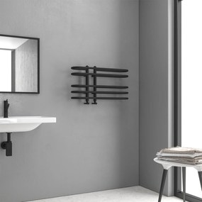 KARAG DORA Θερμαντικό σώμα μπάνιου Black Matt DORA KARAG 18x70x40cm KARAG-5206836688534