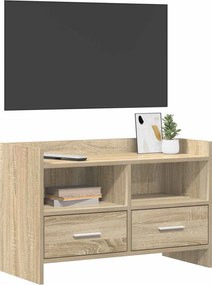 vidaXL Ντουλάπι TV 71,5 x 33 x 47 εκ. Sonoma Δρυς Επεξεργασμένο Ξύλο