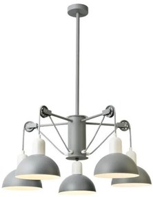 Κρεμαστό Φωτιστικό Οροφής Φ68 γκρι CEZANNE EG5795P58G ACA-EG5795P58G-Γκρι EG5795P58G