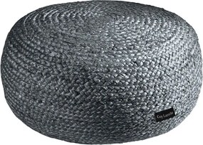 Πουφ (Φ50x25) Guy Laroche Ottoman Anthracite