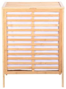 Estia Καλάθι Απλύτων Bamboo Essentials 60lt Διπλό