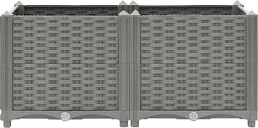 vidaXL Ζαρντινιέρα 80 x 40 x 38 εκ. από Πολυπροπυλένιο