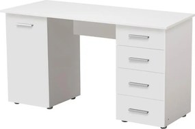 Γραφείο LIBER Λευκό 135x50x75,5 εκ. 135x50x75.5 εκ.