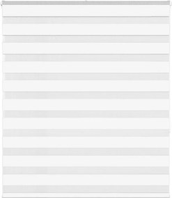 vidaXL Ζέβρα τυφλή Καφέ Πλάτος υφάσματος 125,9 εκ. Πολυεστέρας
