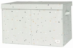 Καλάθι Παιχνιδιών 3sprouts με καπάκι αναδιπλούμενο Terrazzo Green