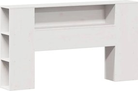vidaXL Κρεβάτι Βιβλιοθήκη Χωρίς Στρώμα 140x200 εκ Μασίφ Ξύλο Πεύκο