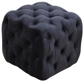 ASTRA ΣΚΑΜΠΟ BLACK VELVET ΥΦΑΣΜΑ 45X45Χ45εκ. ZITA PLUS 45X45Χ45εκ.