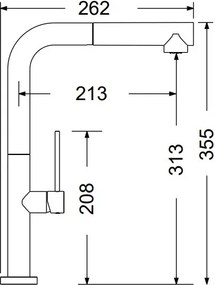 Armando Vicario Tozo 48580 Granite - Μπαταρία Κουζίνας Γρανιτη με Ντους - Puro