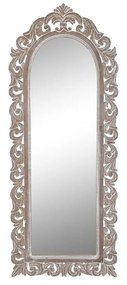 Τοίχο καθρέφτη DKD Home Decor Φυσικό Ινδός 60 x 2,5 x 152 cm