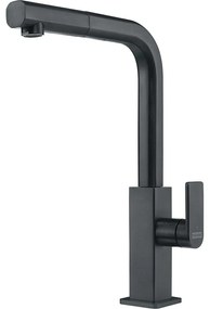 Franke Μπαταριες Κουζινας Mythos Ντους Steel Black