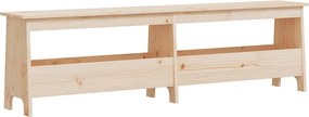 vidaXL Παγκάκι Χολ 160x28x45 εκ. από Μασίφ Ξύλο Πεύκου