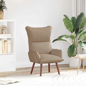 vidaXL Χαλαρωτική Καρέκλα Καπουτσίνο Συνθετικό Δέρμα